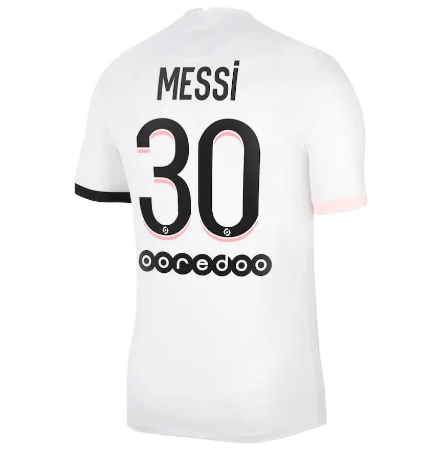 2021/22 Maillot PSG Domicile Away Kit Soccer Jersey Messi #30 printing